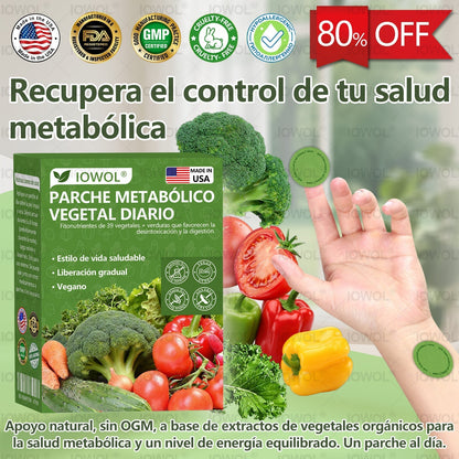 50%🥦𝐓𝐢𝐞𝐧𝐝𝐚 𝐎𝐟𝐢𝐜𝐢𝐚𝐥 |  𝐈𝐎𝐖𝐎𝐋® 𝐏𝐚𝐫𝐜𝐡𝐞𝐬 𝐌𝐞𝐭𝐚𝐛ó𝐥𝐢𝐜𝐨𝐬 𝐃𝐢𝐚𝐫𝐢𝐨𝐬 𝐜𝐨𝐧 𝐞𝐱𝐭𝐫𝐚𝐜𝐭𝐨𝐬 𝐨𝐫𝐠á𝐧𝐢𝐜𝐨𝐬 𝐝𝐞 𝟑𝟗 𝐯𝐞𝐫𝐝𝐮𝐫𝐚𝐬 𝐲 𝐡𝐨𝐣𝐚𝐬 𝐯𝐞𝐫𝐝𝐞𝐬 𝐩𝐚𝐫𝐚 𝐝𝐞𝐬𝐢𝐧𝐭𝐨𝐱𝐢𝐜𝐚𝐜𝐢ó𝐧, 𝐝𝐢𝐠𝐞𝐬𝐭𝐢ó𝐧, 𝐫𝐞𝐢𝐧𝐢𝐜𝐢𝐨 𝐦𝐞𝐭𝐚𝐛ó𝐥𝐢𝐜𝐨 𝐲 𝐞𝐧𝐞𝐫𝐠í𝐚 𝐝𝐮𝐫𝐚𝐧𝐭𝐞 𝐭𝐨𝐝𝐨 𝐞𝐥 𝐝í𝐚.