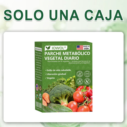 50%🥦𝐓𝐢𝐞𝐧𝐝𝐚 𝐎𝐟𝐢𝐜𝐢𝐚𝐥 |  𝐈𝐎𝐖𝐎𝐋® 𝐏𝐚𝐫𝐜𝐡𝐞𝐬 𝐌𝐞𝐭𝐚𝐛ó𝐥𝐢𝐜𝐨𝐬 𝐃𝐢𝐚𝐫𝐢𝐨𝐬 𝐜𝐨𝐧 𝐞𝐱𝐭𝐫𝐚𝐜𝐭𝐨𝐬 𝐨𝐫𝐠á𝐧𝐢𝐜𝐨𝐬 𝐝𝐞 𝟑𝟗 𝐯𝐞𝐫𝐝𝐮𝐫𝐚𝐬 𝐲 𝐡𝐨𝐣𝐚𝐬 𝐯𝐞𝐫𝐝𝐞𝐬 𝐩𝐚𝐫𝐚 𝐝𝐞𝐬𝐢𝐧𝐭𝐨𝐱𝐢𝐜𝐚𝐜𝐢ó𝐧, 𝐝𝐢𝐠𝐞𝐬𝐭𝐢ó𝐧, 𝐫𝐞𝐢𝐧𝐢𝐜𝐢𝐨 𝐦𝐞𝐭𝐚𝐛ó𝐥𝐢𝐜𝐨 𝐲 𝐞𝐧𝐞𝐫𝐠í𝐚 𝐝𝐮𝐫𝐚𝐧𝐭𝐞 𝐭𝐨𝐝𝐨 𝐞𝐥 𝐝í𝐚.