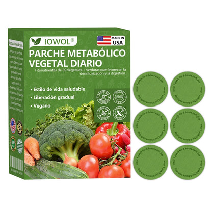 50%🥦𝐓𝐢𝐞𝐧𝐝𝐚 𝐎𝐟𝐢𝐜𝐢𝐚𝐥 |  𝐈𝐎𝐖𝐎𝐋® 𝐏𝐚𝐫𝐜𝐡𝐞𝐬 𝐌𝐞𝐭𝐚𝐛ó𝐥𝐢𝐜𝐨𝐬 𝐃𝐢𝐚𝐫𝐢𝐨𝐬 𝐜𝐨𝐧 𝐞𝐱𝐭𝐫𝐚𝐜𝐭𝐨𝐬 𝐨𝐫𝐠á𝐧𝐢𝐜𝐨𝐬 𝐝𝐞 𝟑𝟗 𝐯𝐞𝐫𝐝𝐮𝐫𝐚𝐬 𝐲 𝐡𝐨𝐣𝐚𝐬 𝐯𝐞𝐫𝐝𝐞𝐬 𝐩𝐚𝐫𝐚 𝐝𝐞𝐬𝐢𝐧𝐭𝐨𝐱𝐢𝐜𝐚𝐜𝐢ó𝐧, 𝐝𝐢𝐠𝐞𝐬𝐭𝐢ó𝐧, 𝐫𝐞𝐢𝐧𝐢𝐜𝐢𝐨 𝐦𝐞𝐭𝐚𝐛ó𝐥𝐢𝐜𝐨 𝐲 𝐞𝐧𝐞𝐫𝐠í𝐚 𝐝𝐮𝐫𝐚𝐧𝐭𝐞 𝐭𝐨𝐝𝐨 𝐞𝐥 𝐝í𝐚.